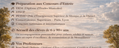 Ludmilla Guilmault  - Conservatoire International de piano, Barret Charente 
