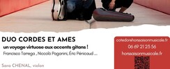 Hors Saison Musicale : le duo Cordes & Âmes en concert ! 