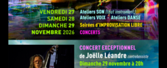 Stages d'improvisation du son, de la voix, de danse