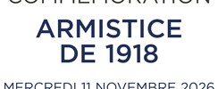 Commémoration de l'armistice du 11 novembre 1918