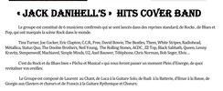 JackDaniHells Hit Cover Band - Orchestre