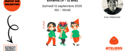 Ateliler découverte impro enfants (9 - 12 ans) 