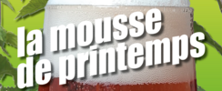 LA MOUSSE DE PRINTEMPS ARRIVE !