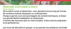 Florianne Vuillamy - Cours de peinture - Adultes