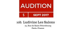 Broadway In Paris - AUDITION POUR BROADWAY IN PARIS ACADEMY
