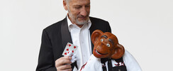 Michel Corradi dit Michel Dary - magicien, ventriloque, marionnettes à fils et mentaliste
