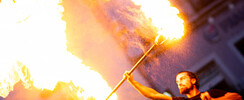 64degres - spectacles de feu, LED et pyrotechnie