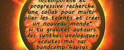 electro intemporelle et progressive recherche une collab