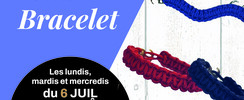 Atelier Matelotage Bracelet à la Corderie Royale