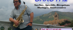 SAXOTHI - Animation saxophone pour apéritif, réception.