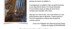 Gwenael Foucaud - Cours d'orgue