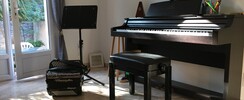 NATALE MAGALI - Cours de musique piano et accordéon chromatique