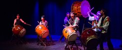 Stage de Taiko, art de vibration et de joie