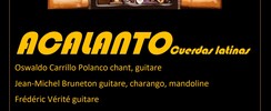 Alcalanto cuerda zavant-scène Festival des Voix d'Hautecombe