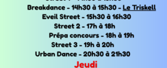 Ecole de Danse -  Amicale Laïque  - Hip Hop. Break. Street et Urban Dance. Classique. Pilates.