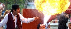 FAKIRATUS - Spectacle de fakir, homme-rat, théâtre de rue