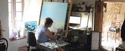Hélène et Thierry de Penhouët - Cours de peinture à l'huile
