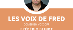 Frédéric Blindt - Comédien voix off masculine radio, TV et web