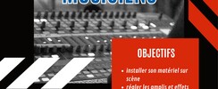 BACKLINE PRODUCTION - formation des musiciens a l'optimisation du matériel son 