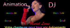 Muriel Leone - chanteuse pro pour tous vos évènements
