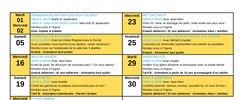  Programme d’activités septembre 2026 à l’Agora