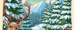 Le Renne des neiges (1-3 ans)