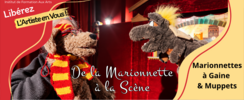 De la Marionnette à la Scène : marionnette à Gaine & Muppets