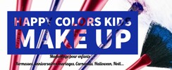 Happy Colors Kids Make Up - Maquillage pr Carnavals, anniversaires, CE, marchés de Noël