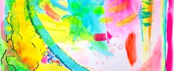 les cercles de lumière - ateliers de peinture intuitive