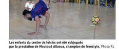 Mouloud freestyle football  -  Champion de France et Expert en Football Freestyle 