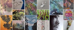 Atelier d'art de Carole Collaudin - Atelier artistique Castillon et chez l'habitant