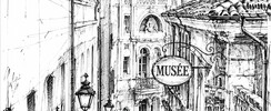 Stage de croquis architectural en plein air