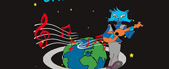 Le chat bleu