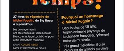 Claude Lieggi - spectacle Je n aurai pas le temps Hommage a Michel Fugai