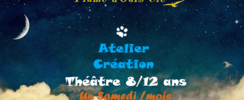 Plume d'Ours Cie - Atelier théâtre mensuel enfants 8/12 ans