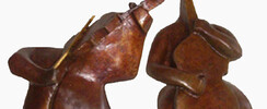 Eric Stambi - Sculptures-pierre-bronze