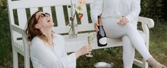 Pique-nique en blanc au Château de Malle