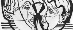 Rien n'aboutit jamais, sauf à rien - théâtre burlesque masqué