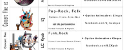 vendeemusique.fr - Groupes de Musique Pop, Rock, Folk, Funk, Variété + Cirque 