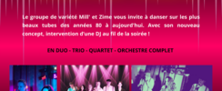 Mill' et Zime - Groupe de variété
