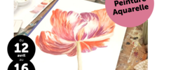 Stage vacances de Pâques / Peinture Aquarelle