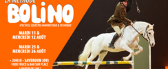 La Méthode Bolino : spectacle équestre technique et drôle !