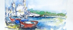 Stage AQUARELLE Charentes Maritimes Oléron 2026