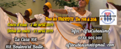 AfroCubanismo - Cours de danses afro-Cubaines