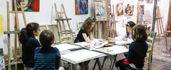 Atelier Oh les beaux jours - Cours de dessin et peinture pour les enfants