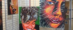 Expo permanente de peintures d’artistes locaux