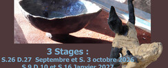 Stage de céramique Raku à l'Atelier 47