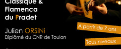 ORSINI Julien - Cours de guitare classique et flamenca