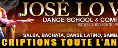 Cours de Danses Latines à la José Lo Ve Dance School & Company