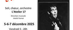 Nouvel Ensemble Vocal L'Atelier 17 - Appel à toute voix pour récital Brel, l'inaccessible étoile